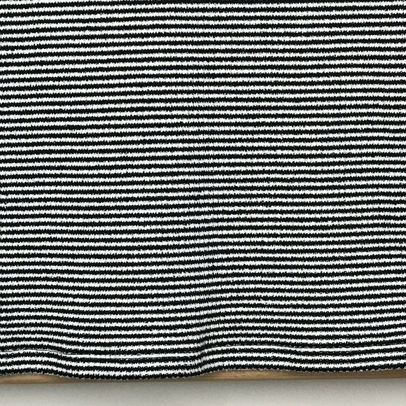 Witchery Black Striped Off Shoulder Knit Top S - Picture 6 of 13